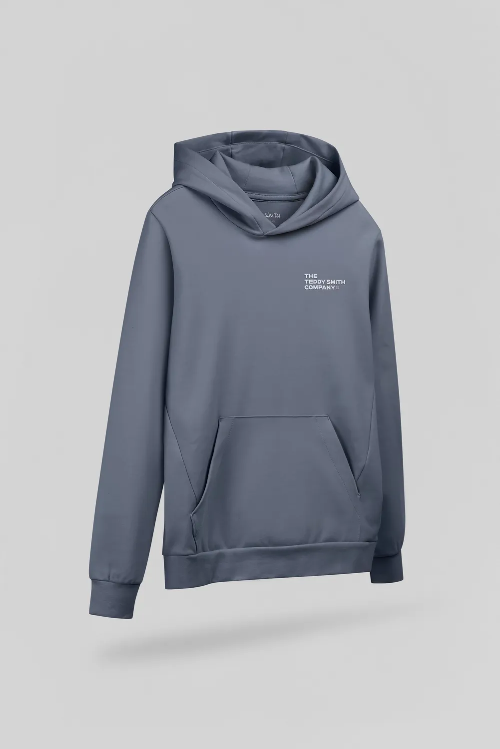 Teddy Smith S-Company Hoody felpa bimbo gris meteore