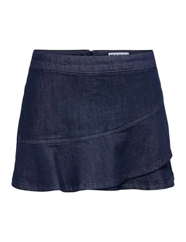 ONLY Onlranja skort jeans M con volant
