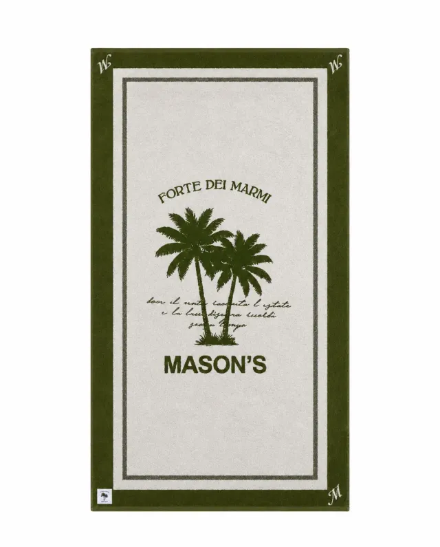 Mason's telo mare spugna cotone unisex