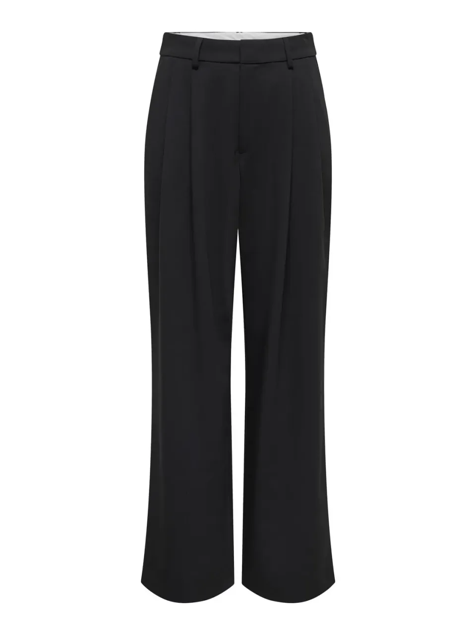 ONLY Onlsonja HW Wide Pleat Pant TLR pantalone nero