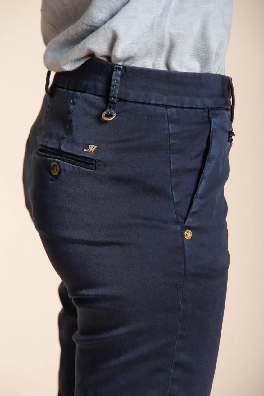 Mason's New York Slim Chino Donna Blu Notte Slim Fit Stretch