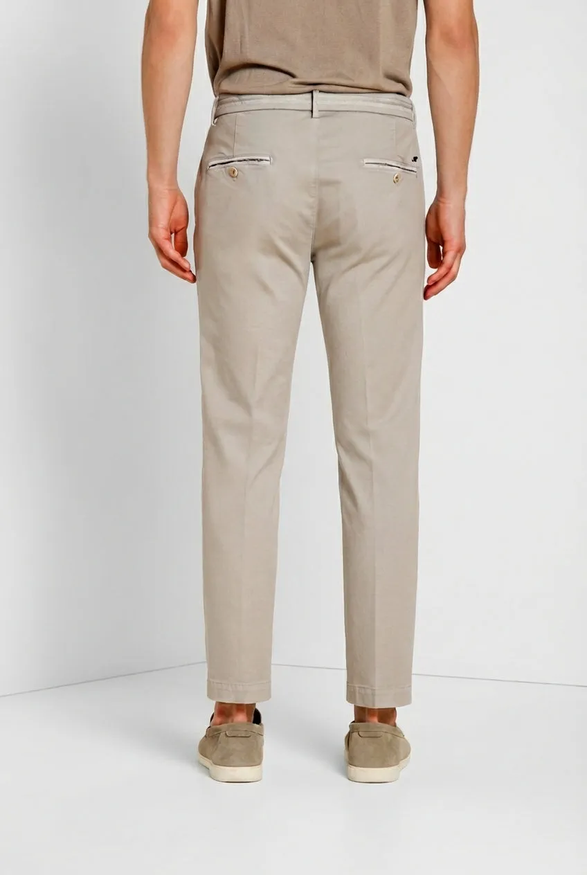 Mason's Torino Elegance Chino Celeste Slim Lyocell
