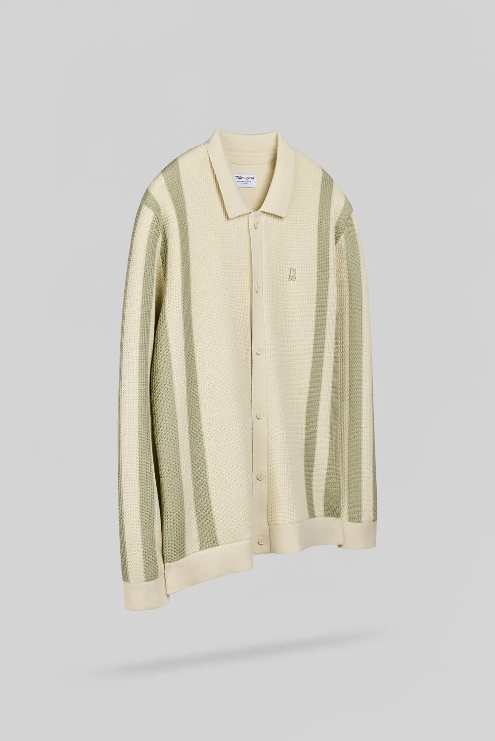 Teddy Smith G-Ilario Gilet Uomo Cream Cotone Polo