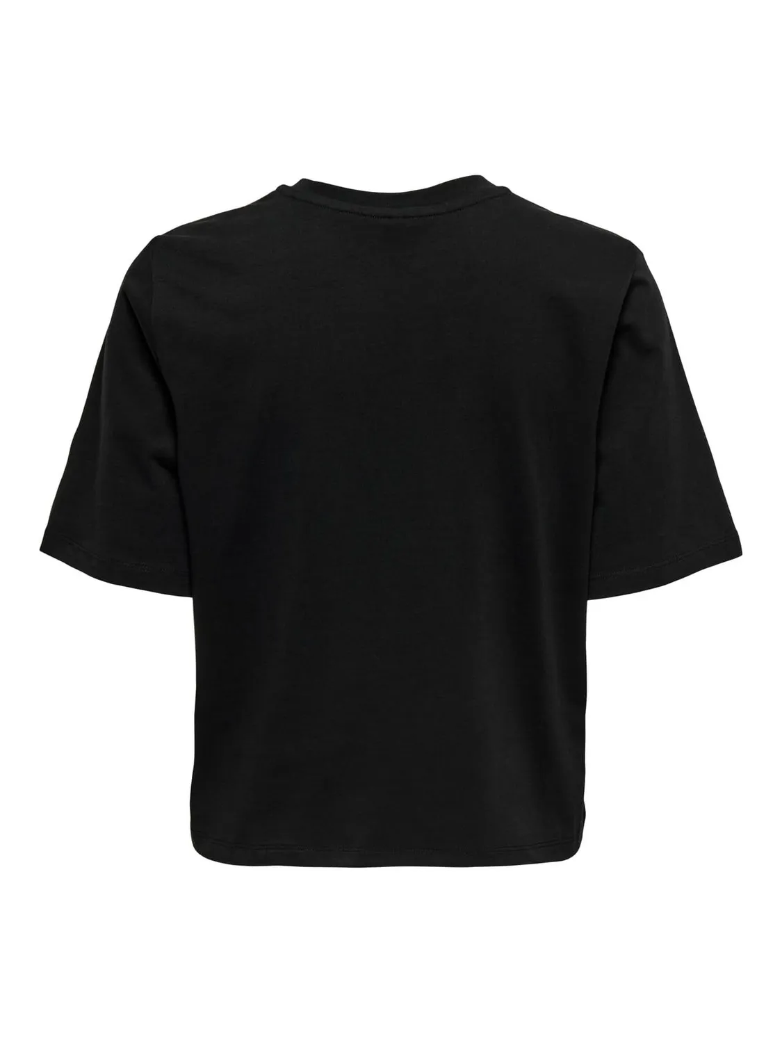 ONLY Onlsilvia Top Maniche Corte Nero