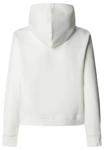 Pepe Jeans Silver Keys Hoodie Felpa L cappuccio argento