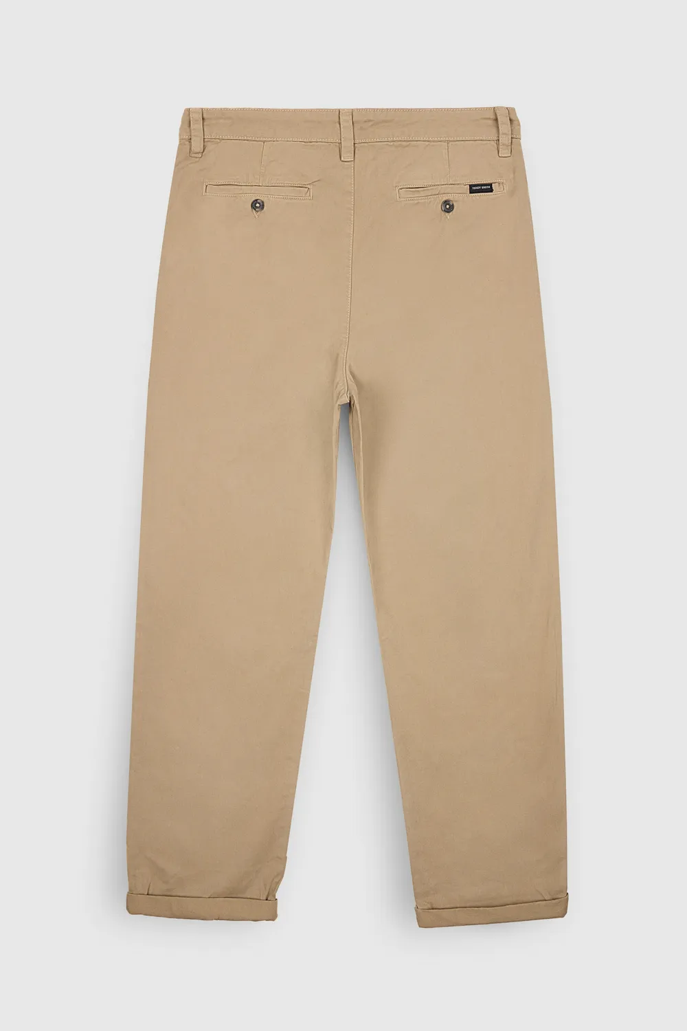 Teddy Smith P-Lario Chino pantaloni dritti uomo beige worker