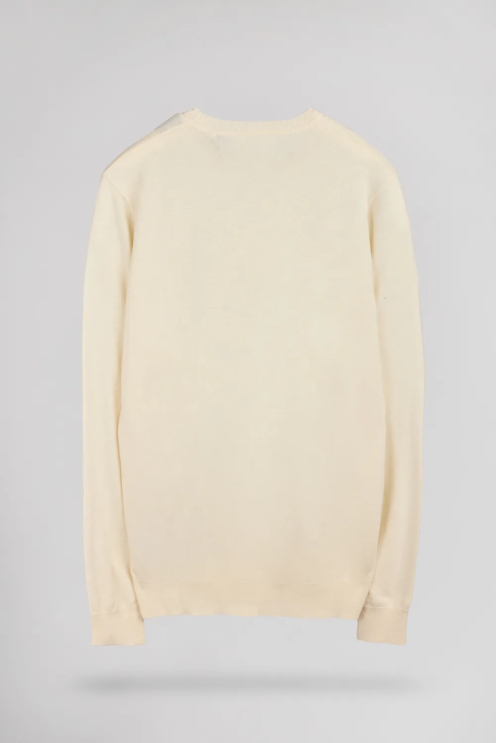 Teddy Smith P-Martino maglione uomo crema slim lana