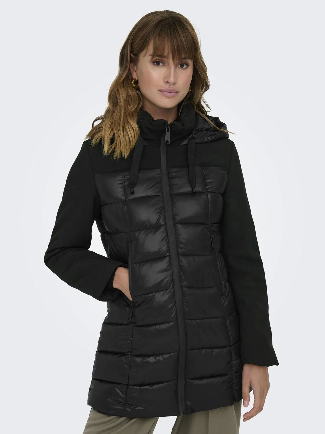 ONLY Onlsophie Piumino Donna L Imbottito Nero