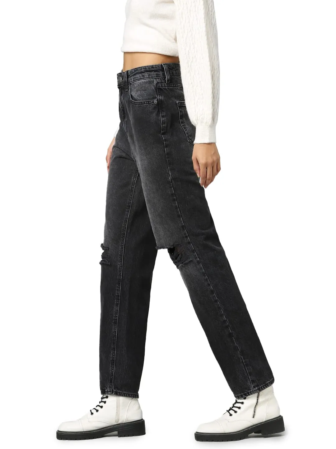 Only Onlrobyn Jeans Donna 28W/30L Vita Alta Skinny