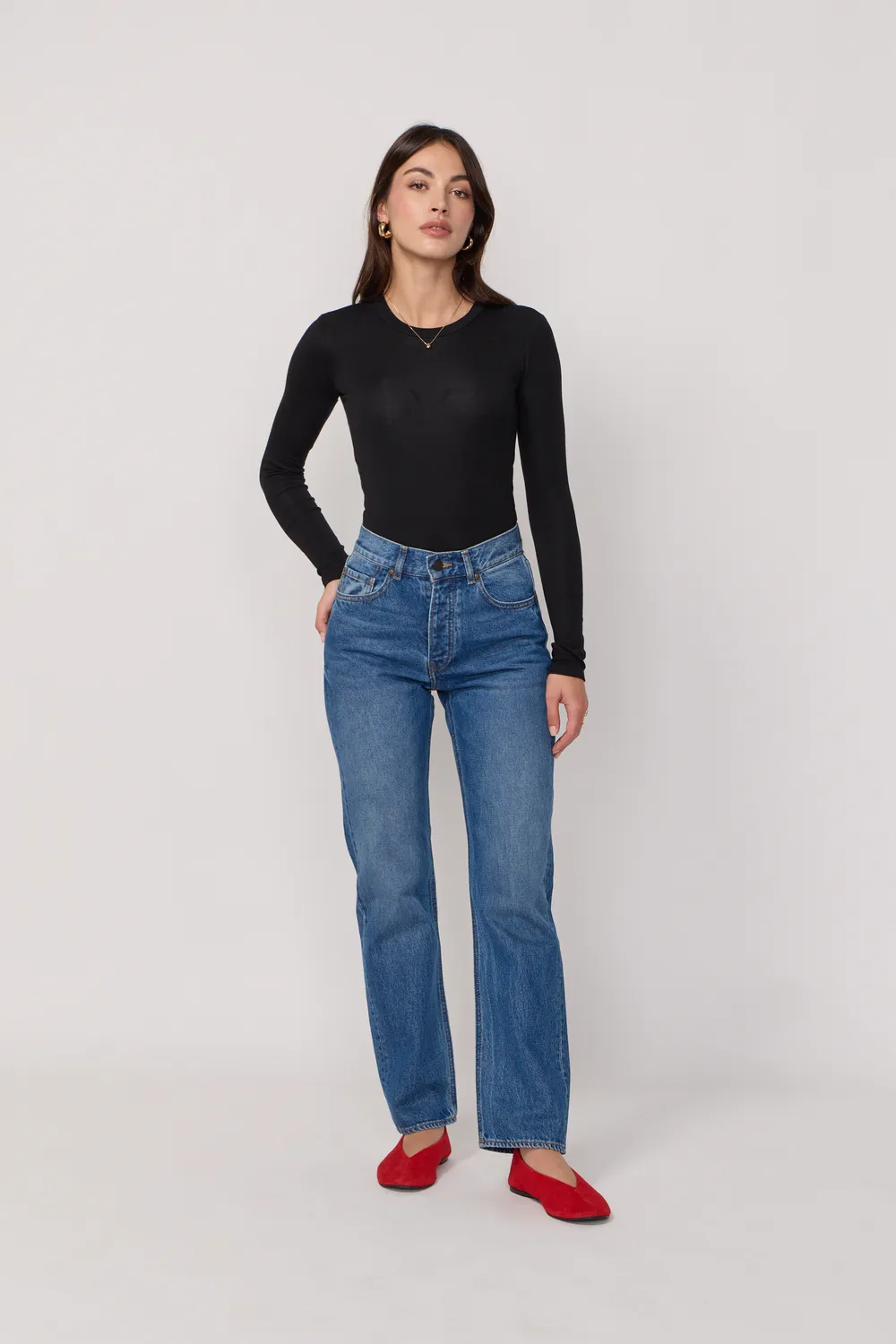 acquaverde Jay jeans Vintage Worn dritti