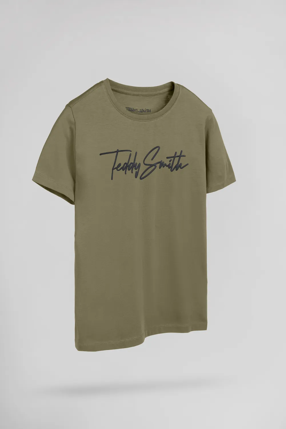Teddy Smith T-Evan JR t-shirt kaki ragazzo