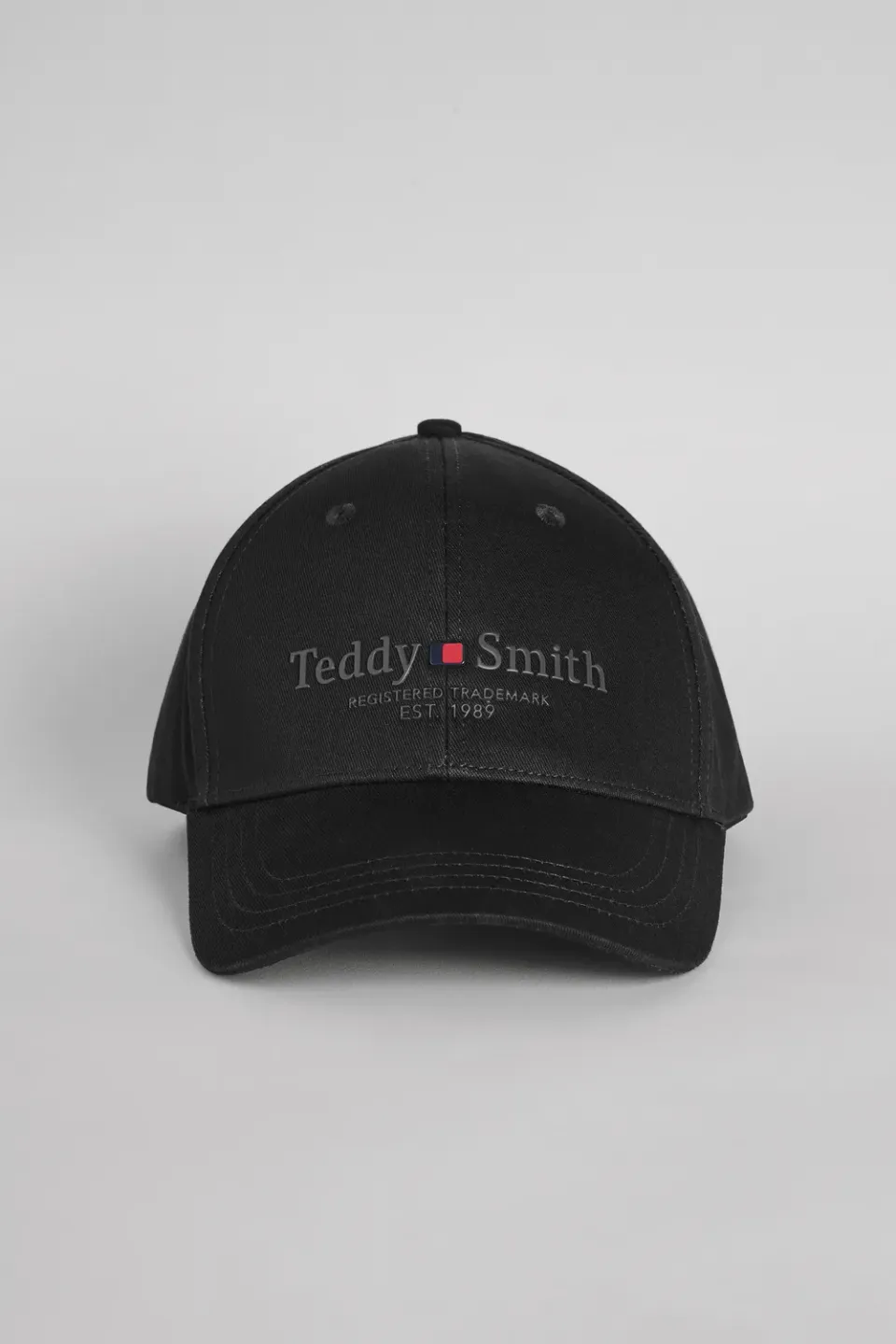 Teddy Smith C-Jim cappellino nero cotone uomo