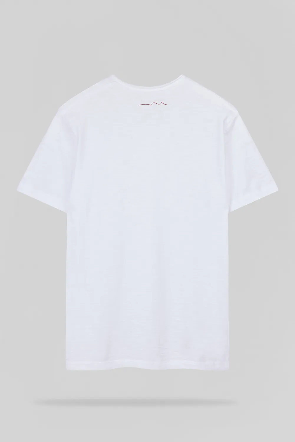 Teddy Smith T-Gildas MC t-shirt uomo bianco scollo V