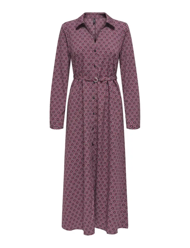 ONLY ONLNova Life Elite L/S Renna Long Dress Abito M