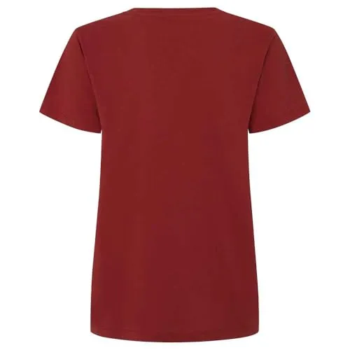 Pepe Jeans Gabriela T-Shirt Donna Bianca Logo Petto