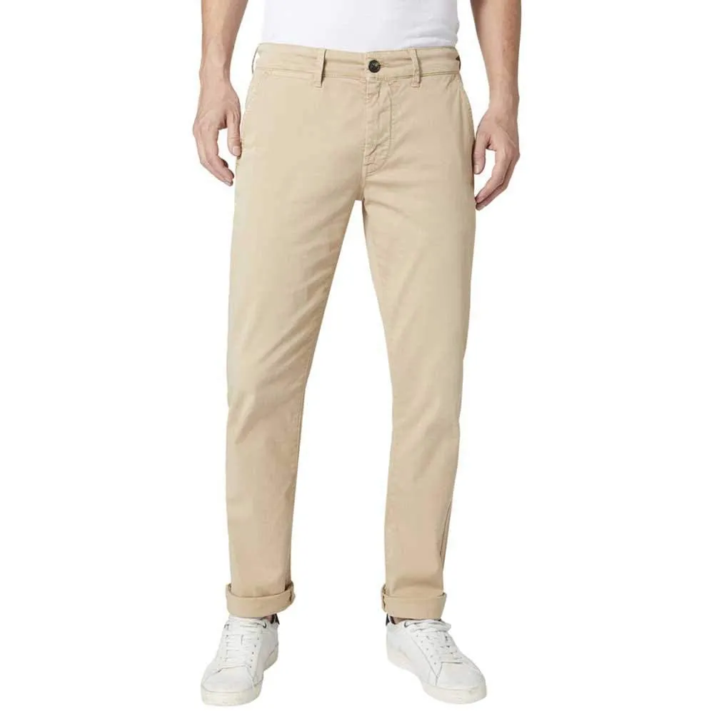 Pepe Jeans Sloane pantaloni uomo slim cotone blu Dulwich