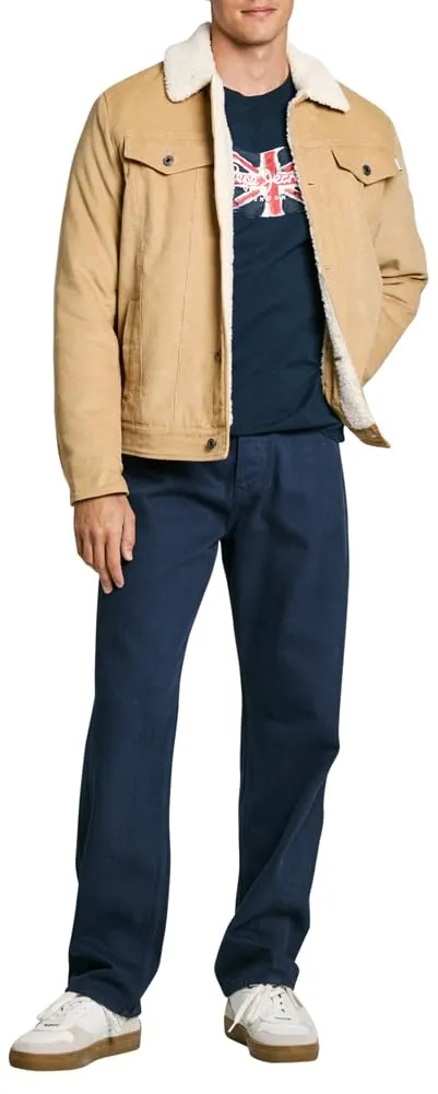 Pepe Jeans Thris Giacca Uomo Trucker in Velluto