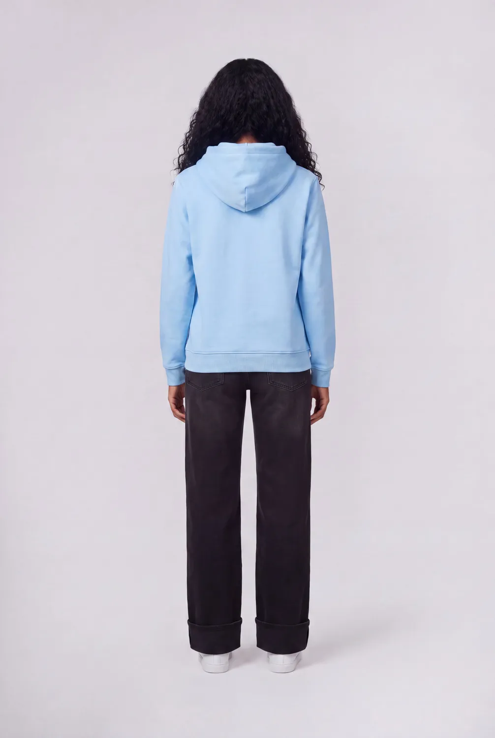Teddy Smith S-Solene Hoody Felpa Azzurra Donna