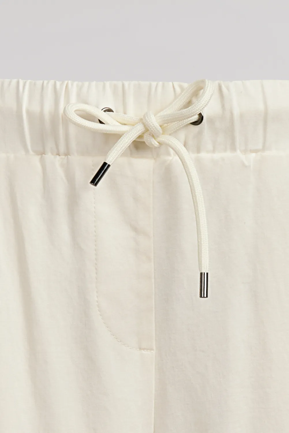 Teddy Smith Jogo Lyoc pantalone donna bianco elastico
