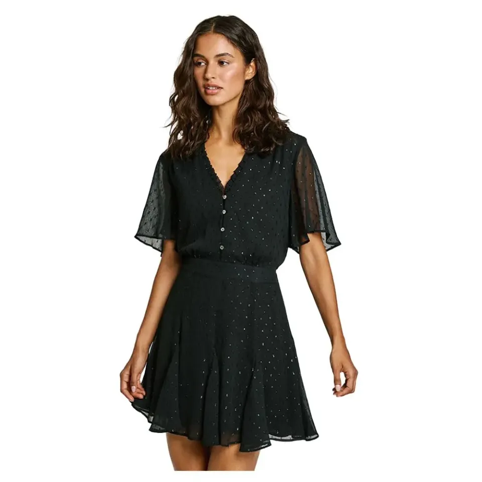 Pepe Jeans Anubi Vestito Donna M Corto Manica Corta