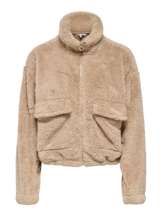 ONLY Onlanna giacca teddy donna pile