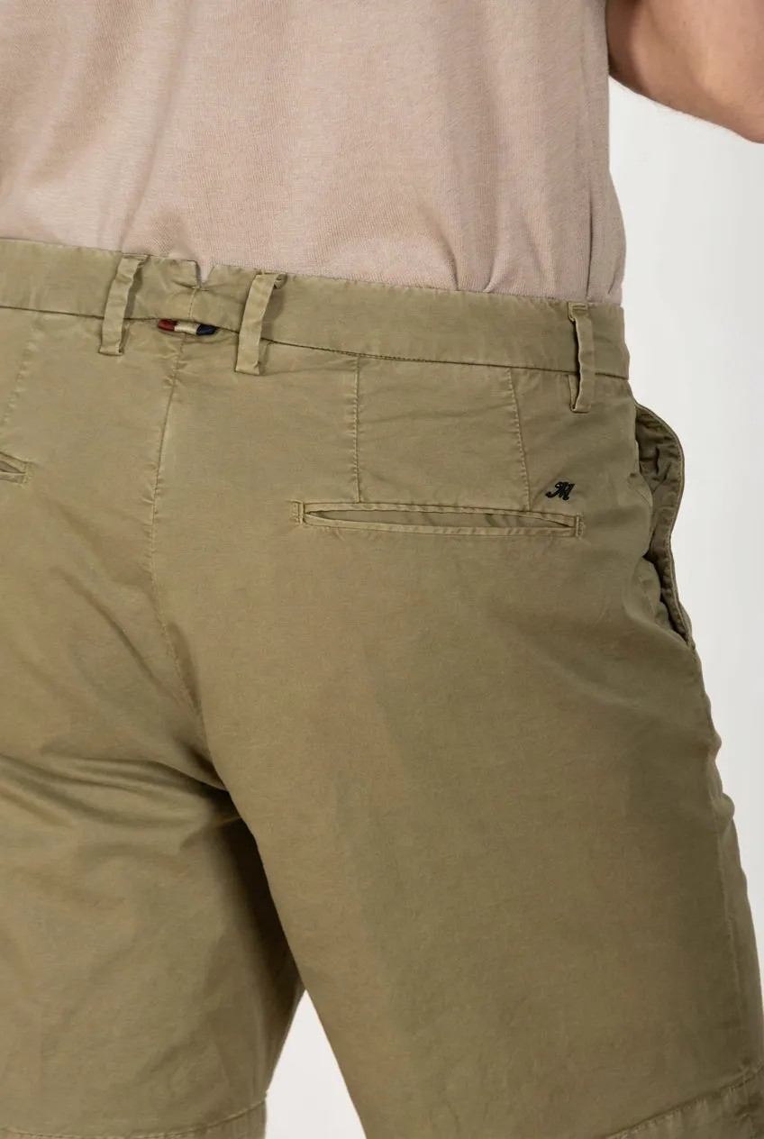 Mason's Boston Delamere Bermuda Chino Uomo Rosmarino Relaxed