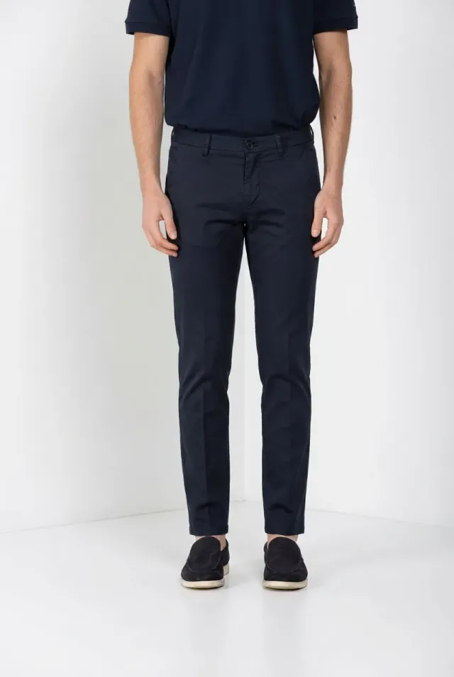 Mason's Torino Travel chino blu notte slim