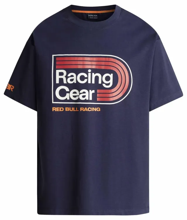 Pepe Jeans Racing Gear Tee t-shirt uomo L blu navy jersey
