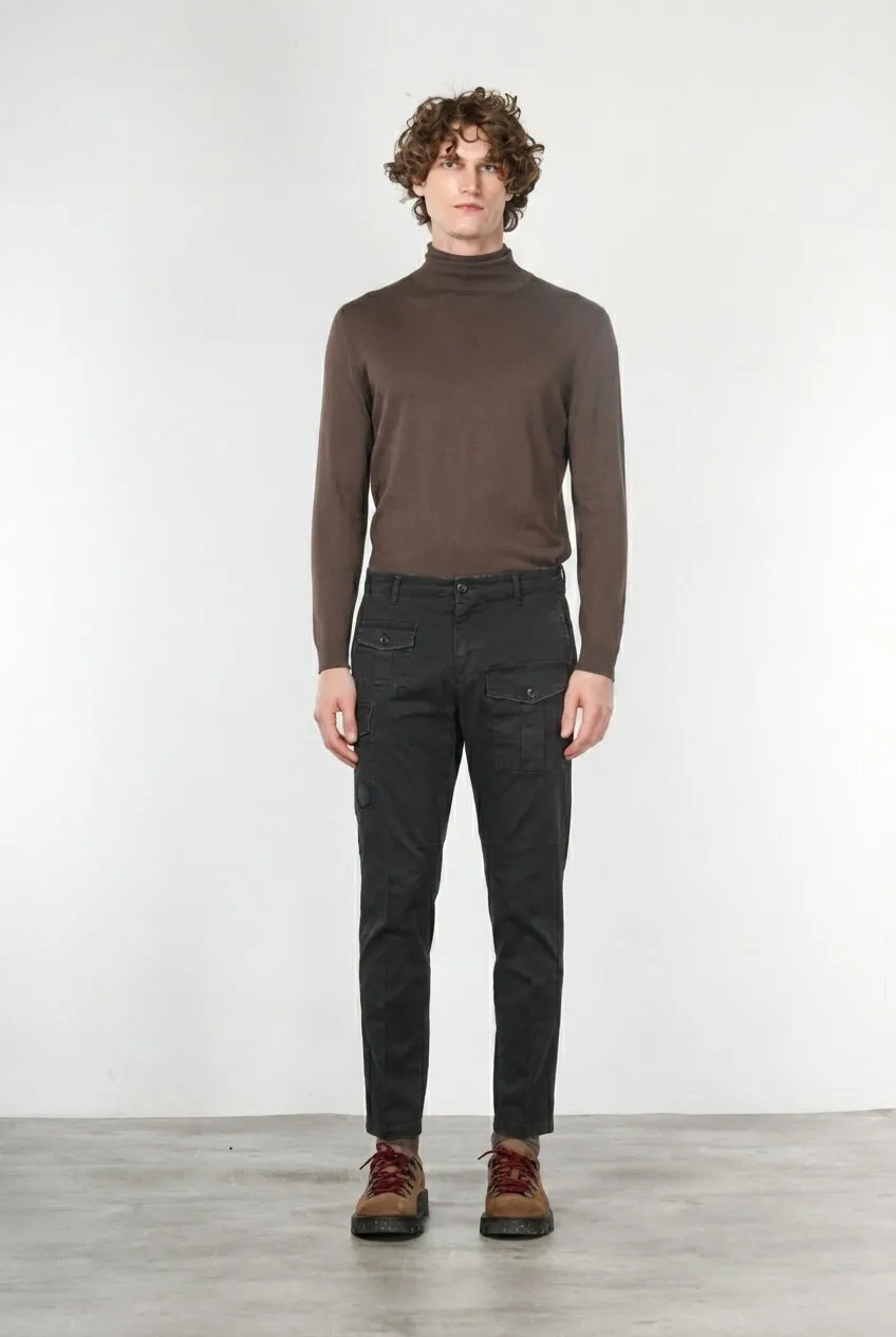 Mason's George Coolpocket pantalone cargo marrone