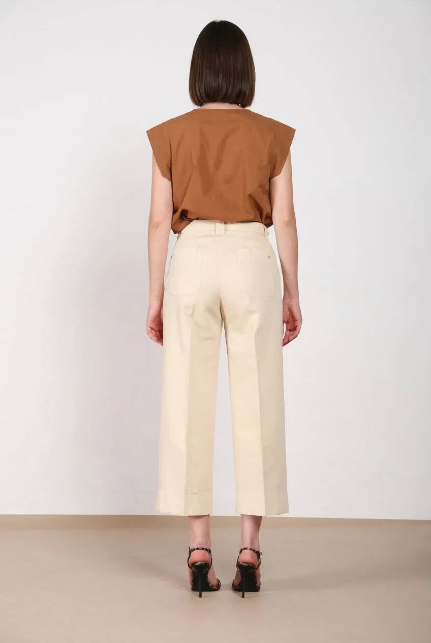 Mason's New York Studio Cropped Chino Donna Gesso Straight