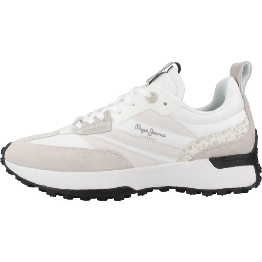 Pepe Jeans Lucky sneakers donna pelle bianco 38 EU stampa