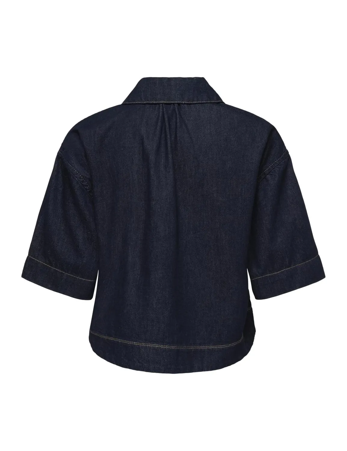 ONLY Onlcleo camicia jeans light blue denim lavaggio chiaro