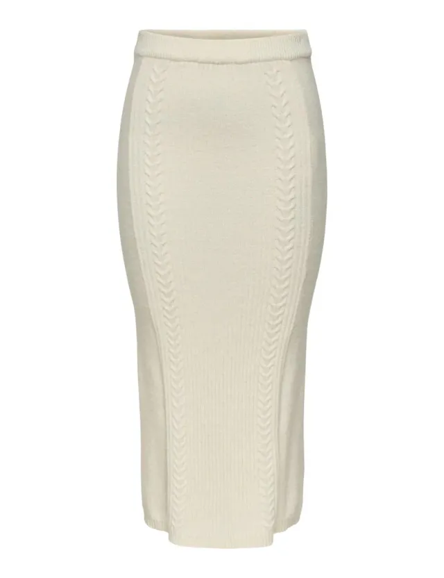 ONLY Onlkatia Gonna Midi Donna XS Bianco Grigio