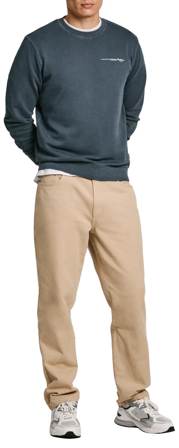 Pepe Jeans Davy Felpa Uomo M Dulwich Blue