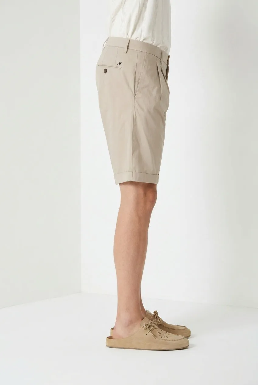 Mason's New York 2 Pinces bermuda uomo beige chiaro