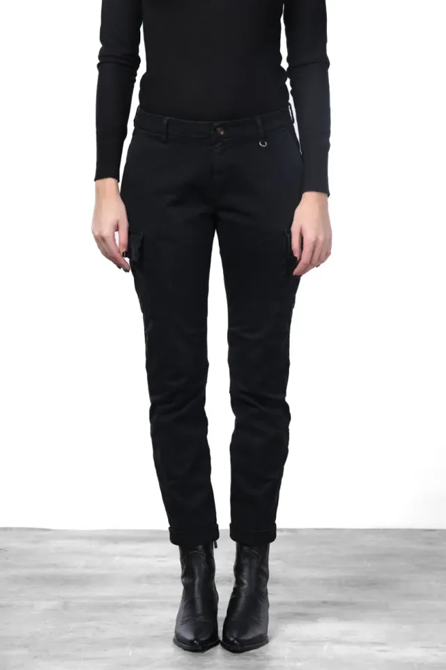 Mason's Chile City cargo donna nero slim raso
