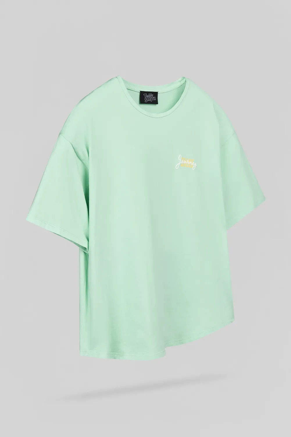 Teddy Smith T-Ally MC maglietta donna verde menta
