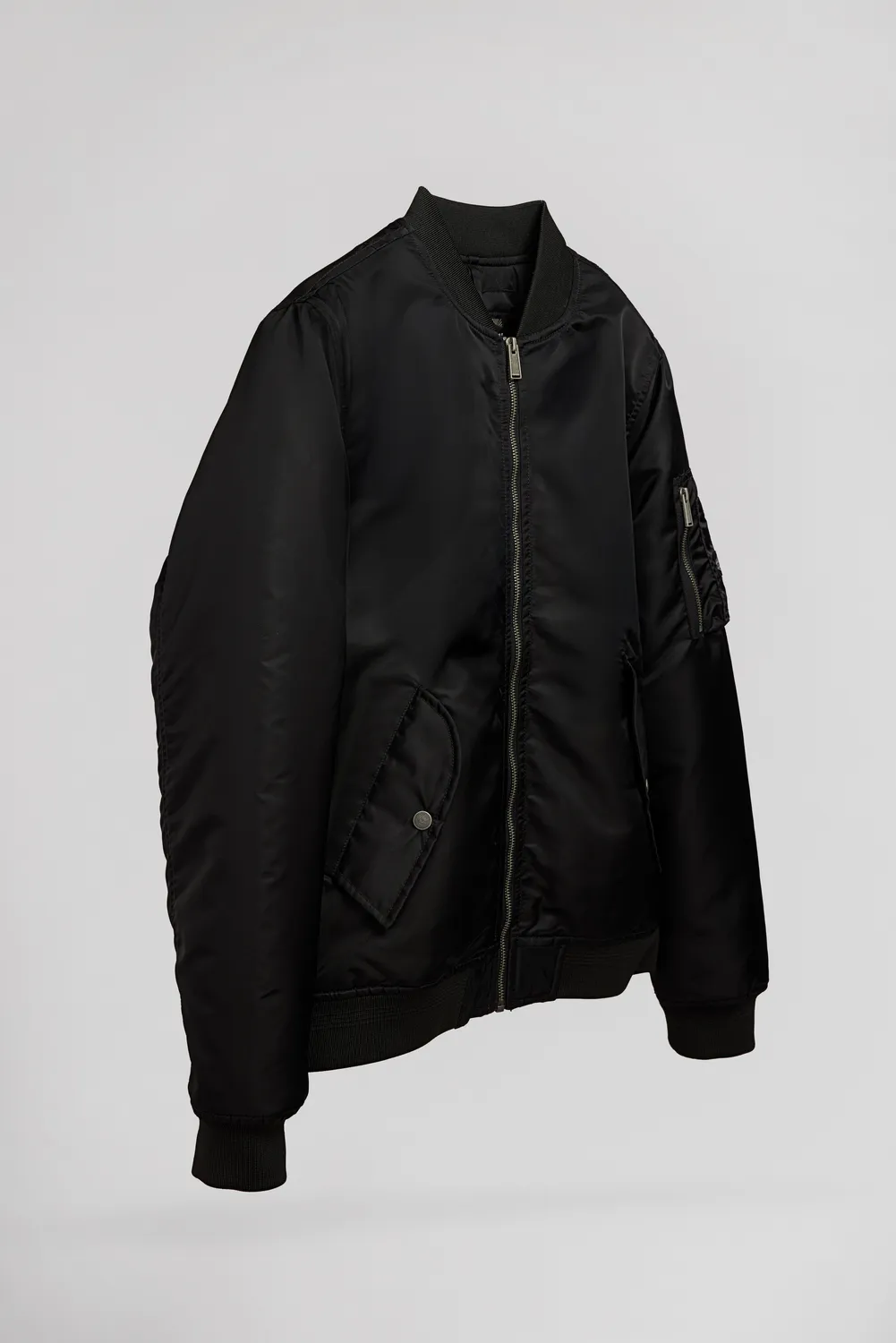 Teddy Smith MA1 B-MA1 bomber nero uomo taglie XS-XXL