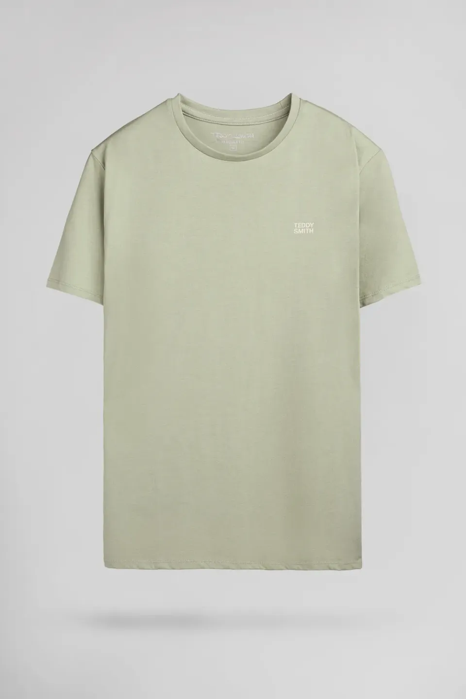 Teddy Smith The Tee 1 MC T-Shirt Uomo Verde Cotone