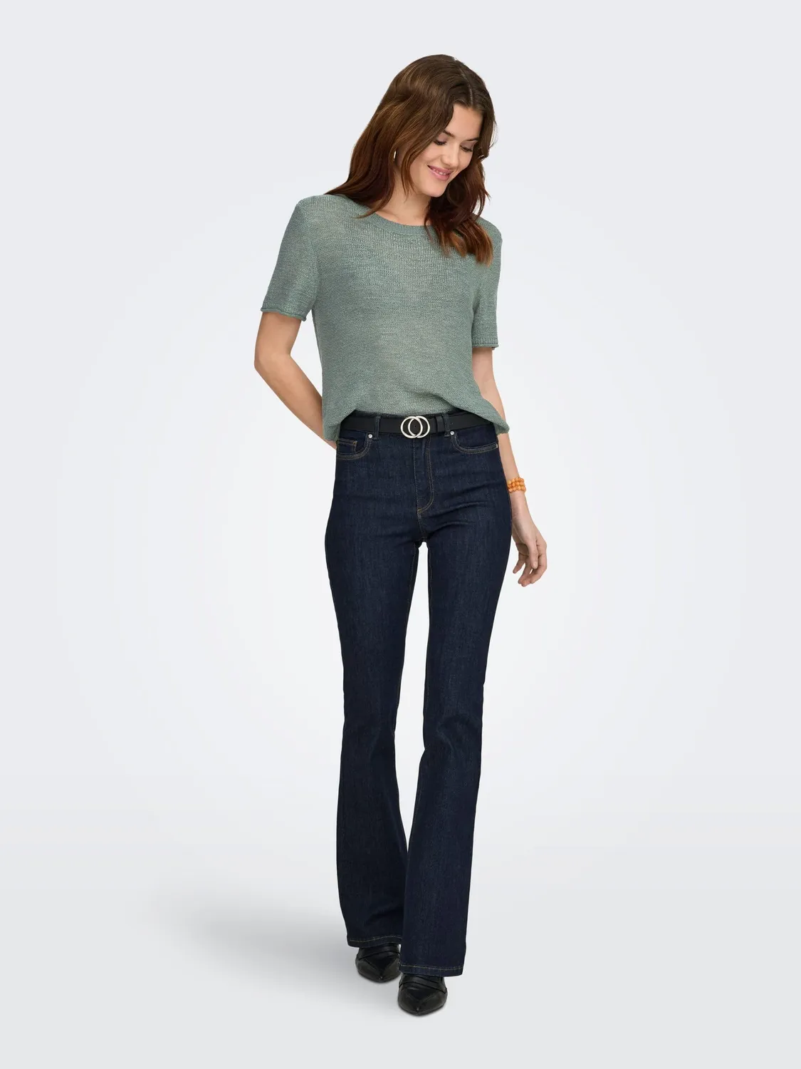 ONLY ONLSUNNY top donna maglia scollo tondo