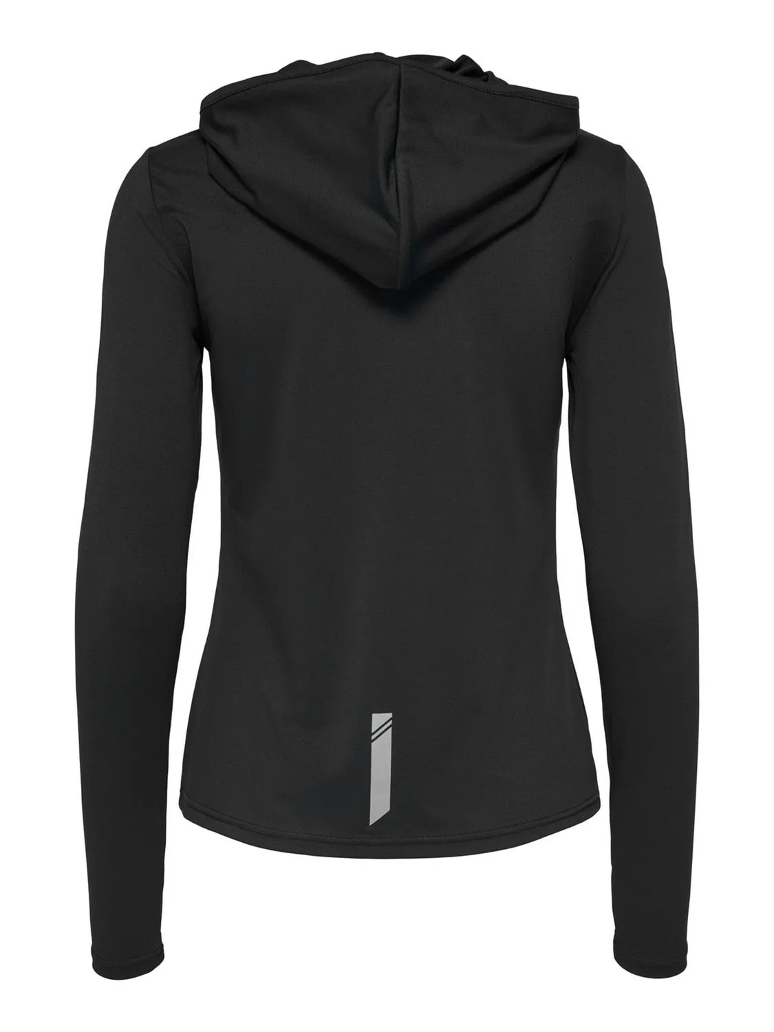 Only Play Onpmila top donna zip nero manica lunga