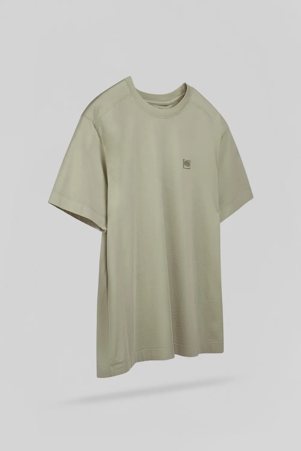 Teddy Smith T-Nateo MC t-shirt uomo bleach kaki loose
