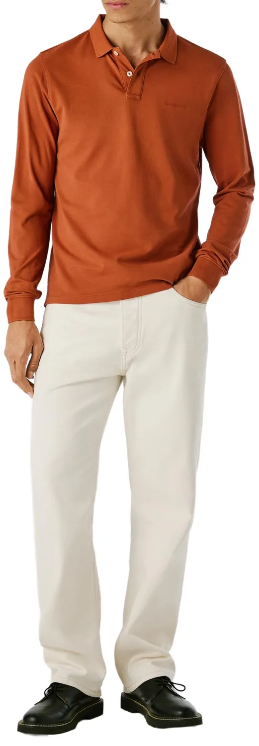 Pepe Jeans New Oliver polo uomo manica lunga taglia M
