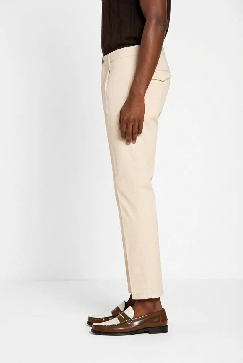 Mason's Torino 1 Pinces Flex chino rosa slim stretch