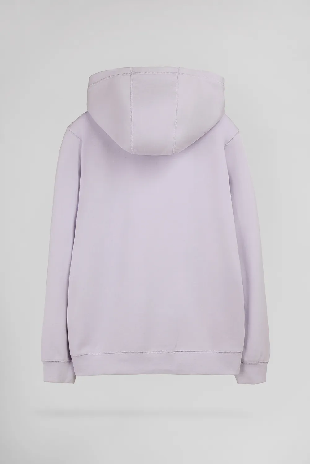 Teddy Smith S-Evry Hoody JR felpa lavanda ragazzo cotone