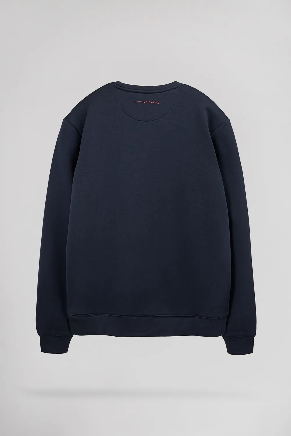 Teddy Smith S-Jim felpa girocollo blu total navy