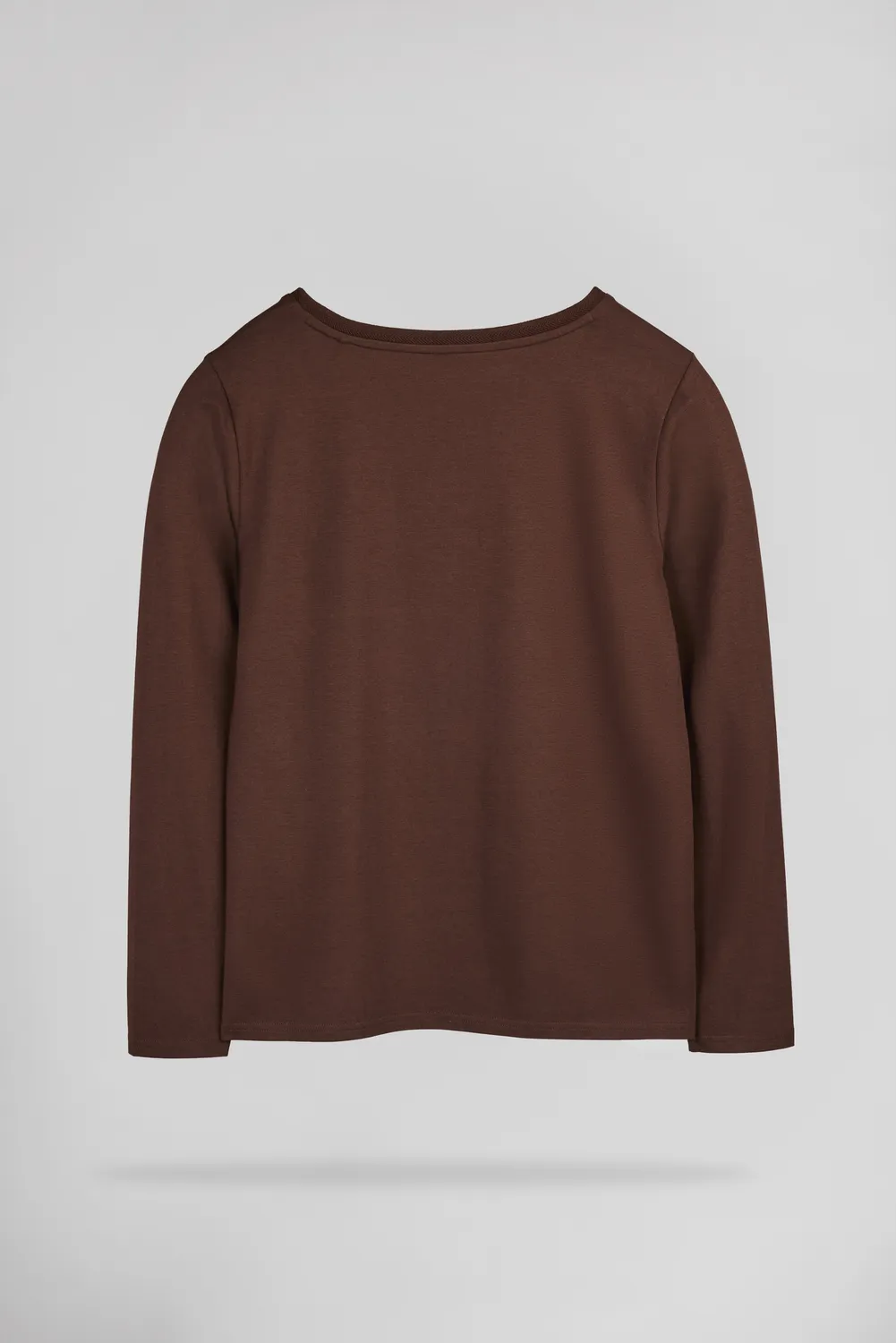 Teddy Smith T-Miana ML T-shirt Donna Cioccolato