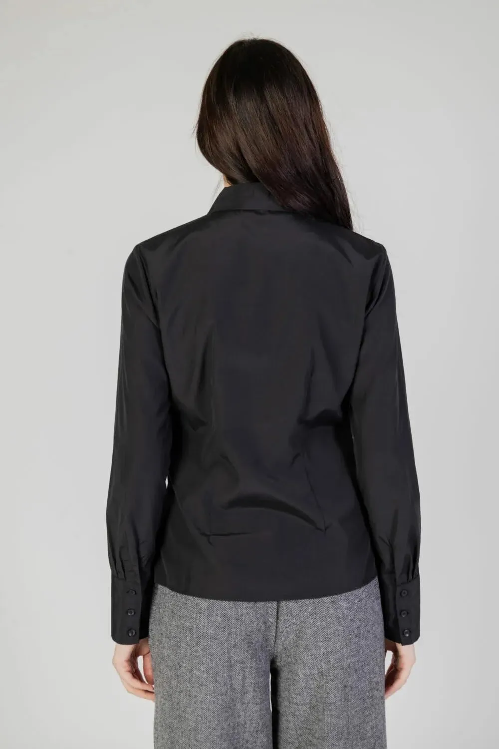 ONLY camicia donna nera S classica
