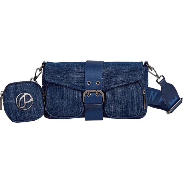 Pepe Jeans Giselda Borsa a Tracolla Donna Viola Taglia Unica