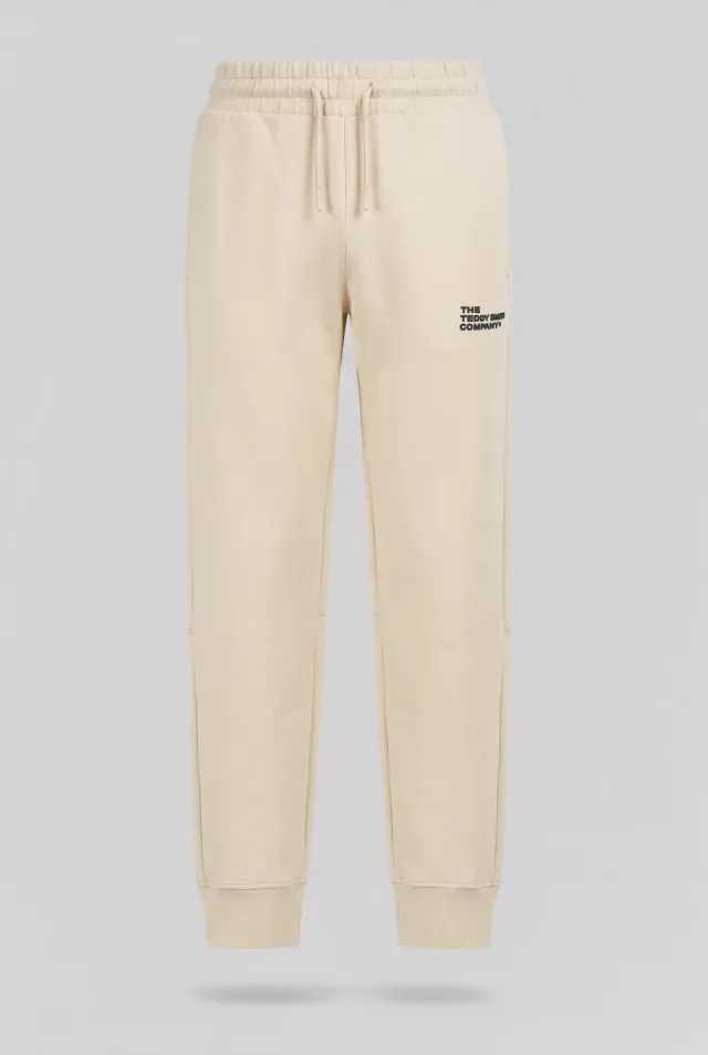 Teddy Smith P-Company Jr Pantalone Tuta Crema Slim